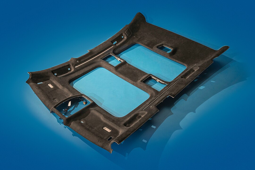 Fully assembled headliner